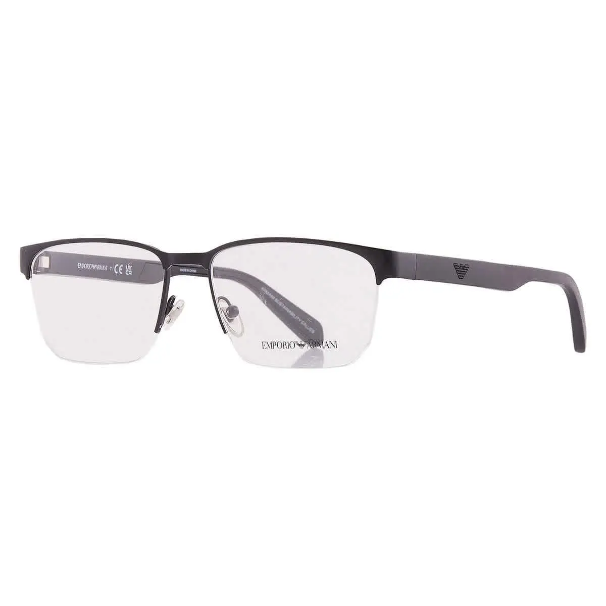 Emporio Armani Demo Rectangular Men`s Eyeglasses EA1162 3001 56 EA1162 3001 56