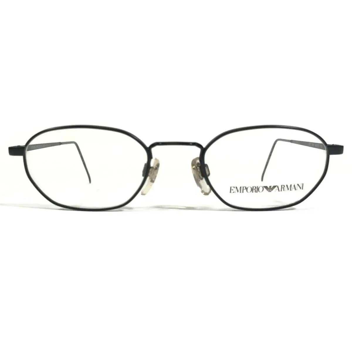 Emporio Armani Eyeglasses Frames 121 706 Black Round Full Wire Rim 45-19-130