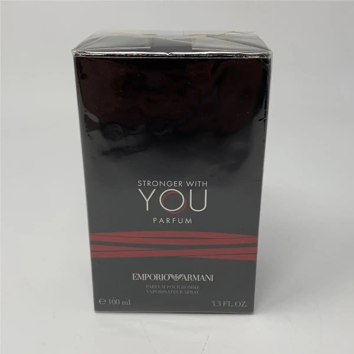 Emporio Armani Stronger with You Parfum 100ml/3.3oz - Black Box