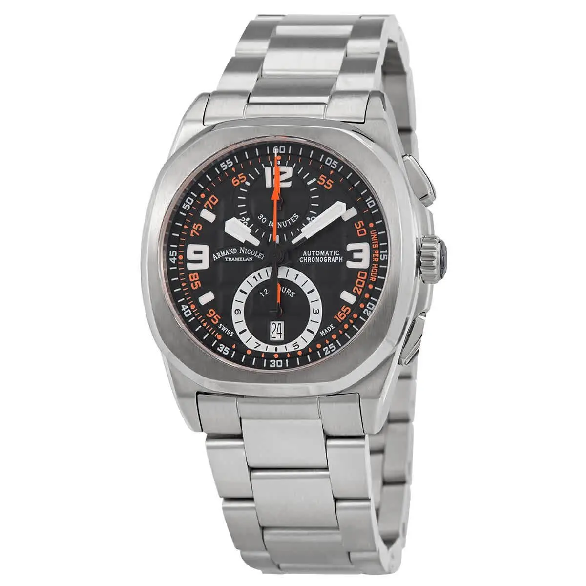 JH9 Chronograph Automatic Black Dial Mens Watch A668HAANOMA4680A by Armand Nicolet