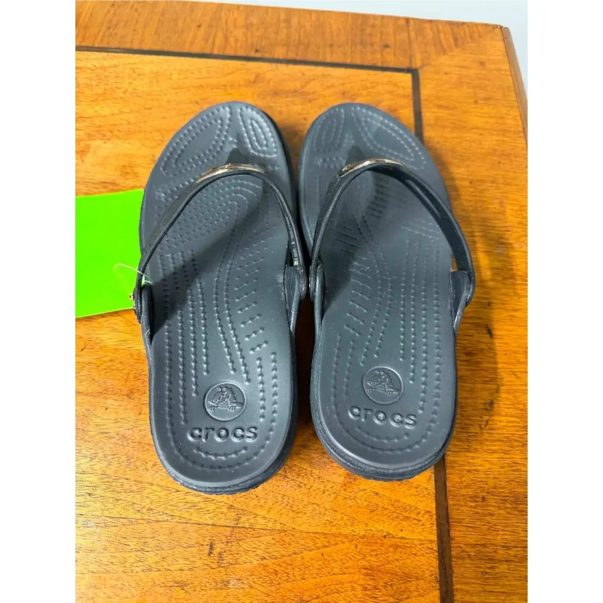 Crocs shoes - Sanrah Circle Wedge Flip - Sanrah Circle Wedge Flip - Black 2