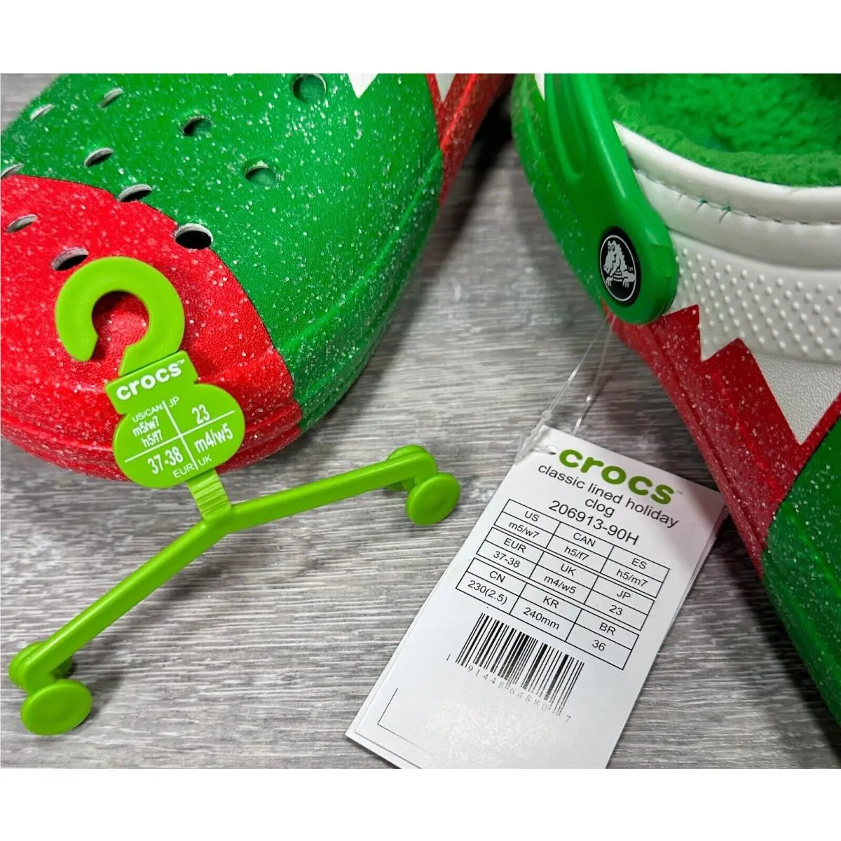 Crocs shoes - Green (UPC: 191448648807) 1