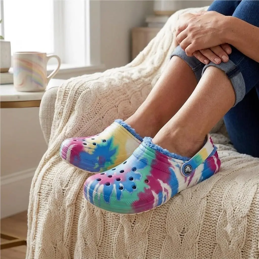 Crocs shoes - Crocs Classic Tie - Classic Tie - Multicolor 0