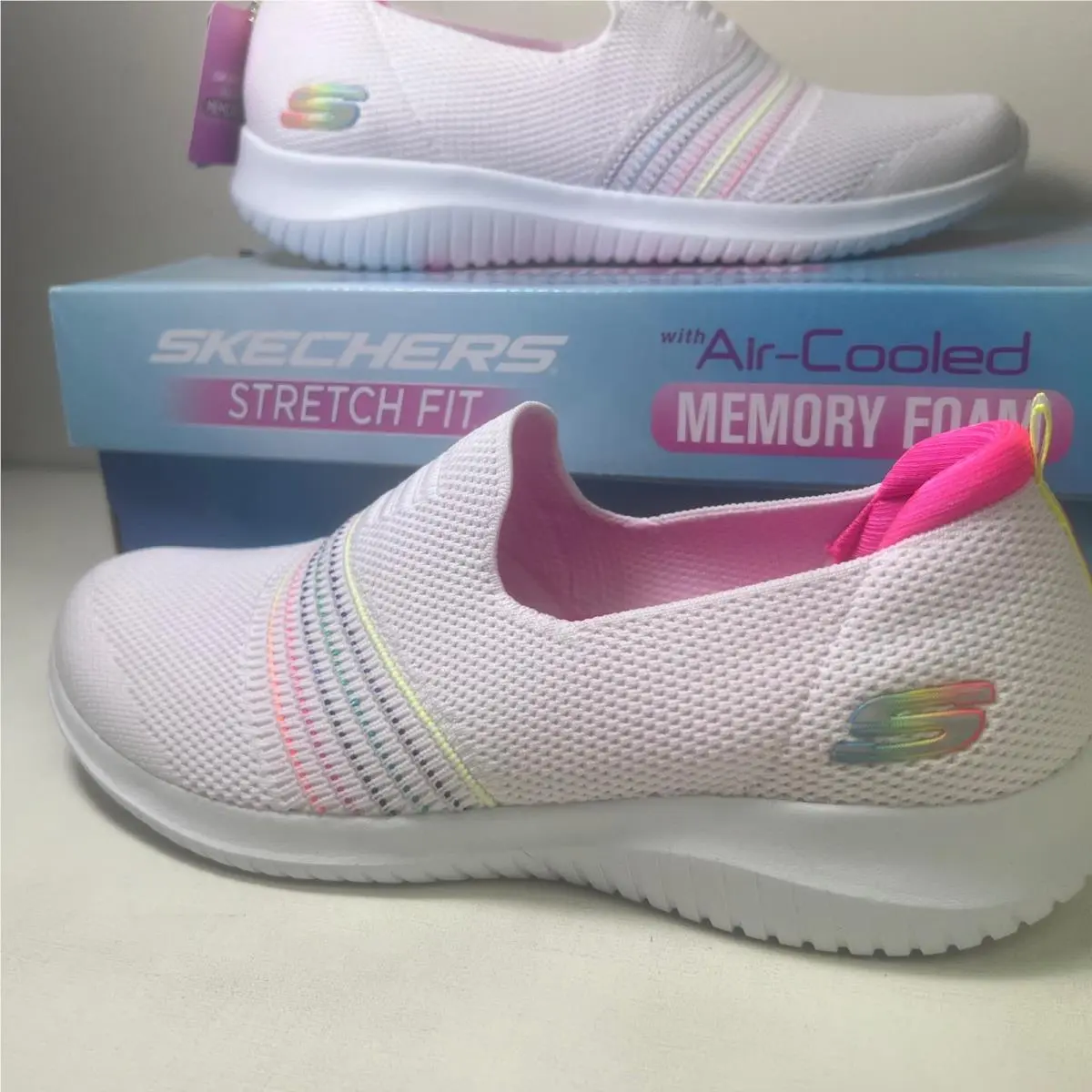 Skechers shoes - Skechers Ultra Flex Brightful Day - White 0