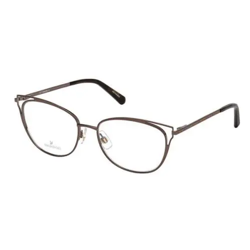 SK5260 049 Matte Dark Brown 52mm Eyeglasses by Swarovski