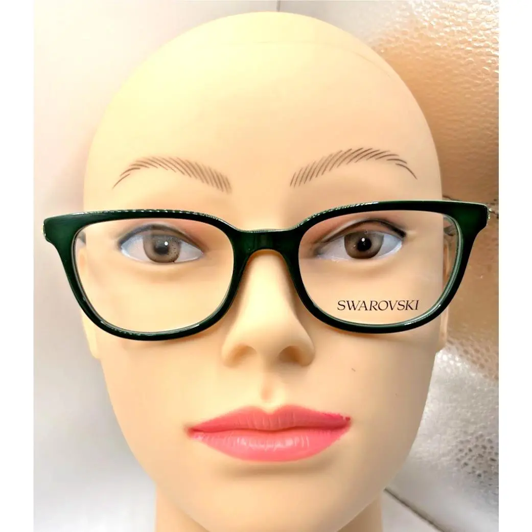 Swarovski SK 2003 1026 Green Gold Eyeglasses 50-18-140 W/tags