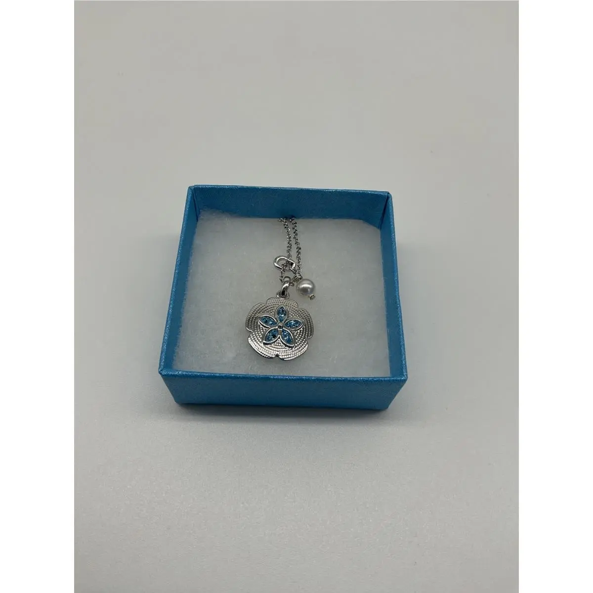 Touchstone Crystal  Sea Treasure Necklace 2333N Ocean Inspired by Swarovski