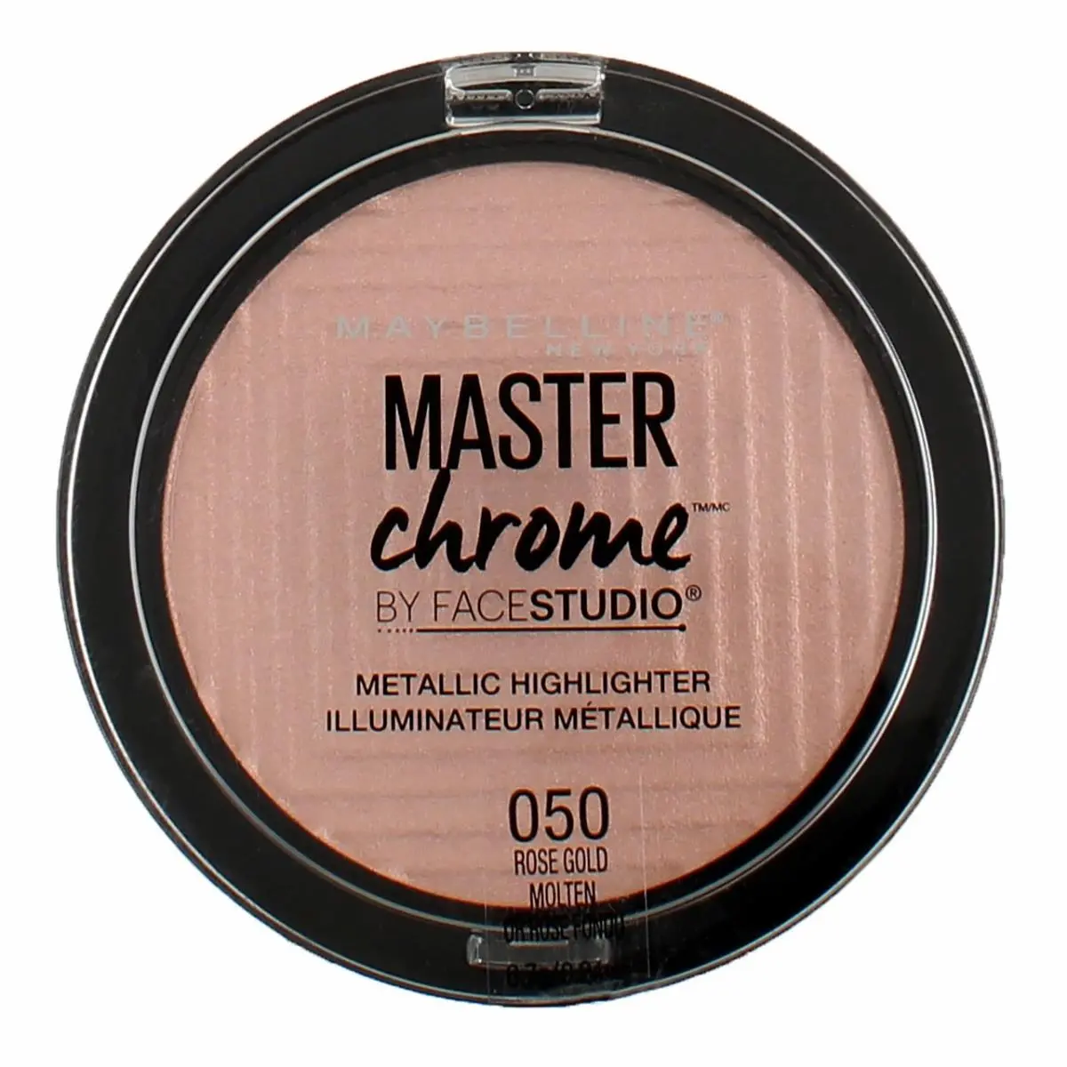5 Pack  Master Chrome By Face Studio Metallic Highlighter Rose by Maybelline