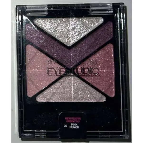 2 Pack - Maybelline Eye Studio Color Explosion Eyeshadow 25 Pink Punch