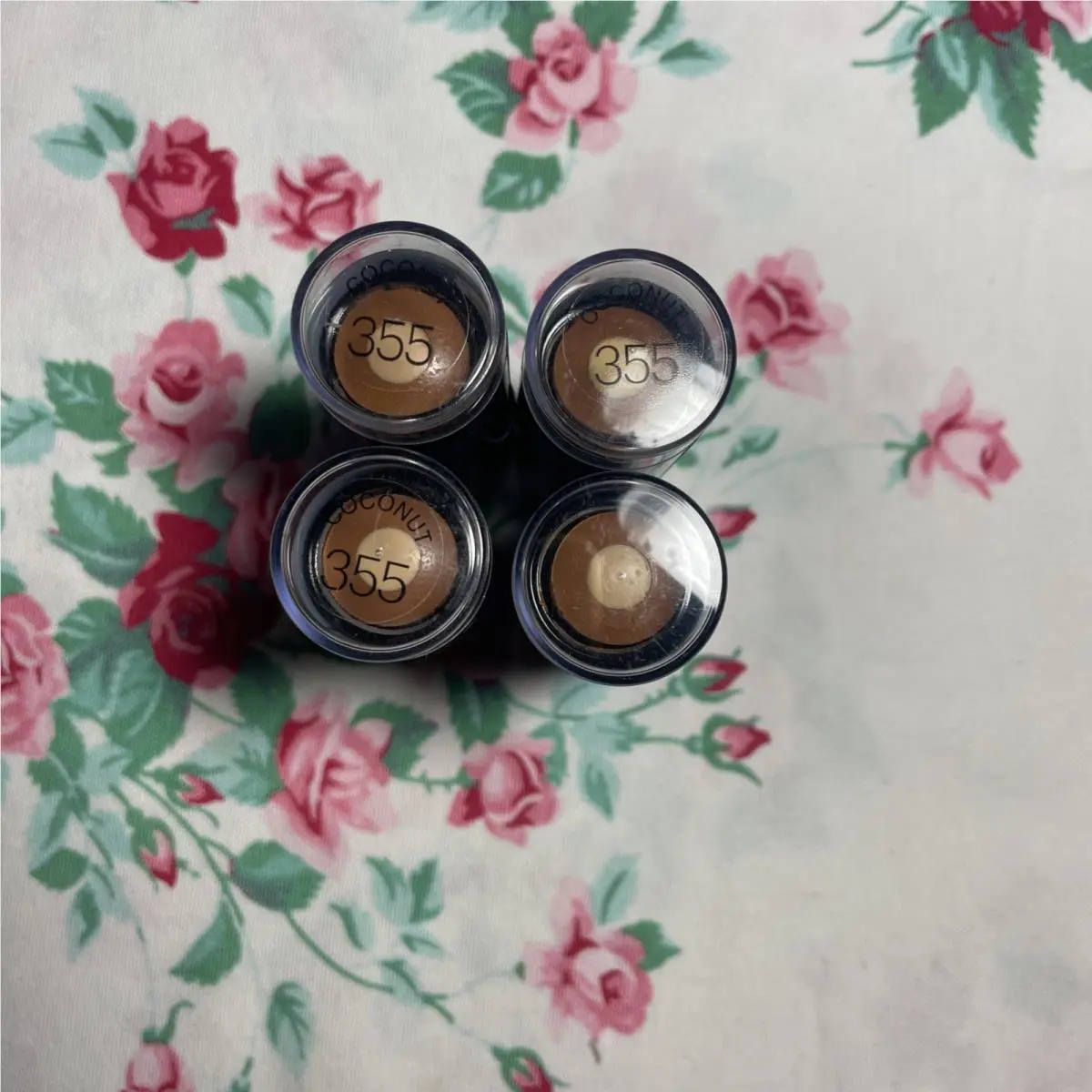 4 Maybelline 355 Coconut Fit Me Shinefree Stick Foundation Seals Broken See