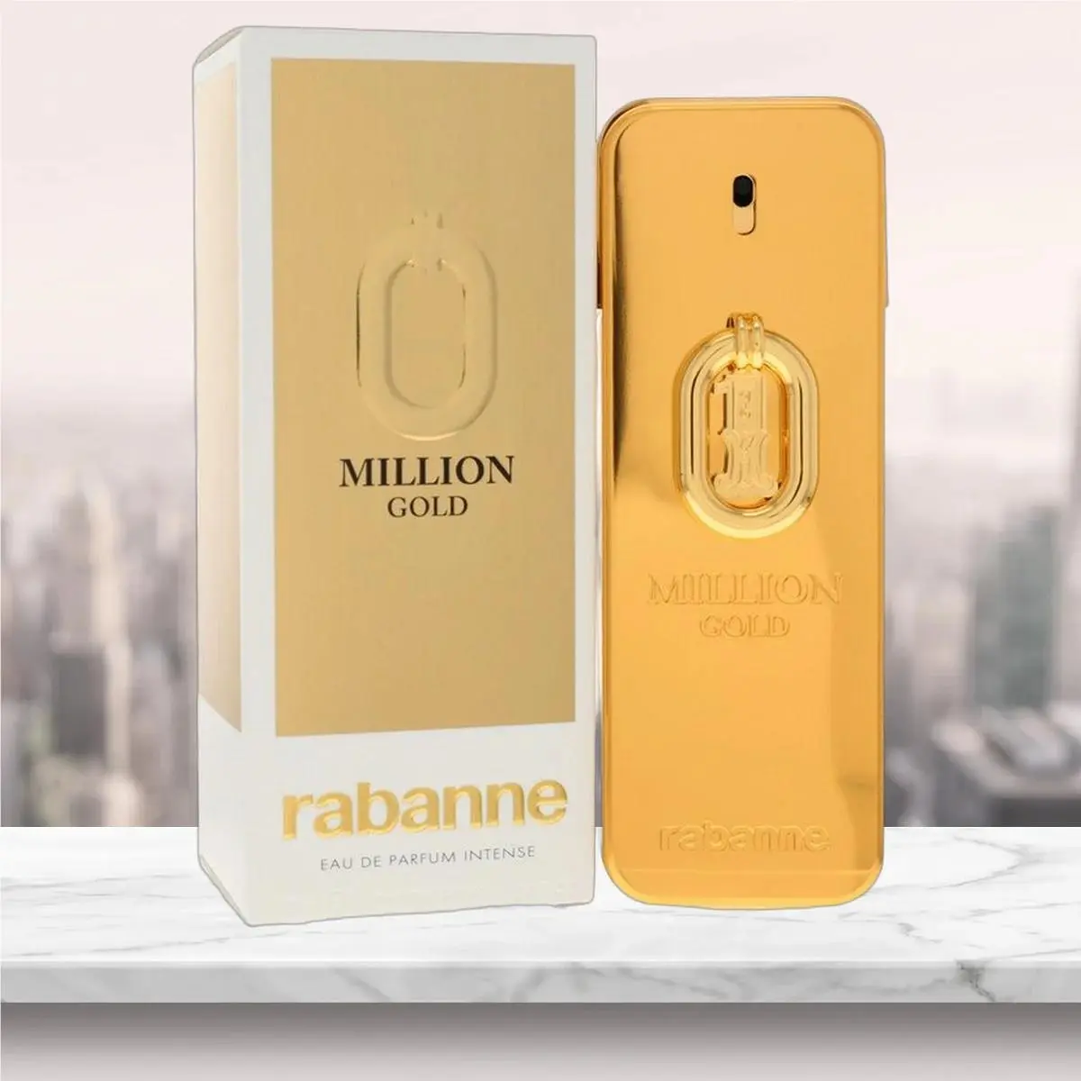 Paco Rabanne Million Gold Eau De Parfum Intense Spray By Paco Rabanne - 3.4 oz