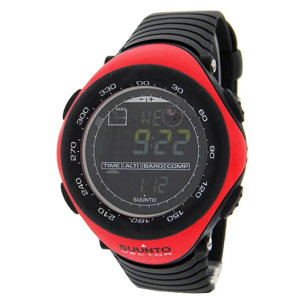 Suunto Vector Digital Altimeter Barometer Compass Mens Watch SS011516400