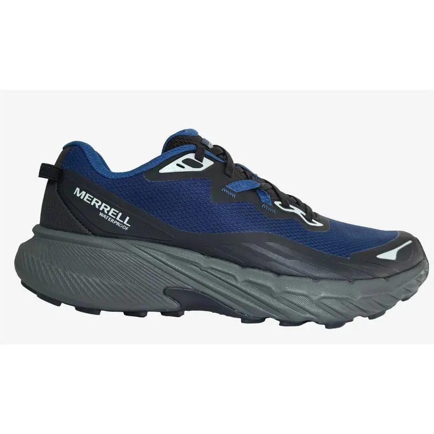 Merrell Agility Trail Mens Waterproof Shoes Walking Hiking Running 10M Navy