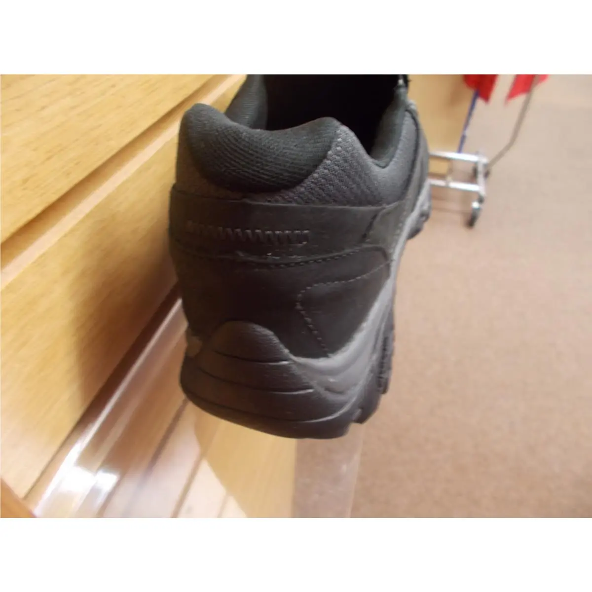 Merrell shoes - MOAB ADVENTURE MOC J91833 - MOAB ADVENTURE MOC - Black 3