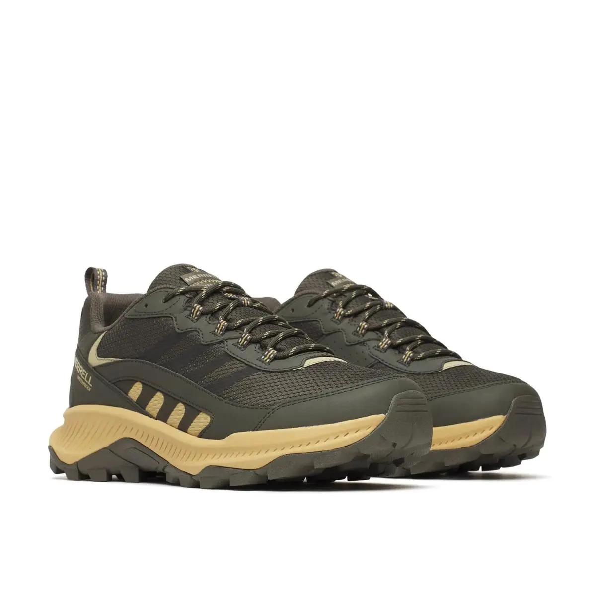 Merrell shoes - Beige/Olive Green 7