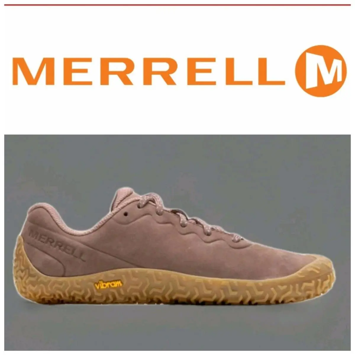 Wmn`s Choose SZ Merrell Vapor Glove 6 Ltr Leather Shoes. J067894 Marron