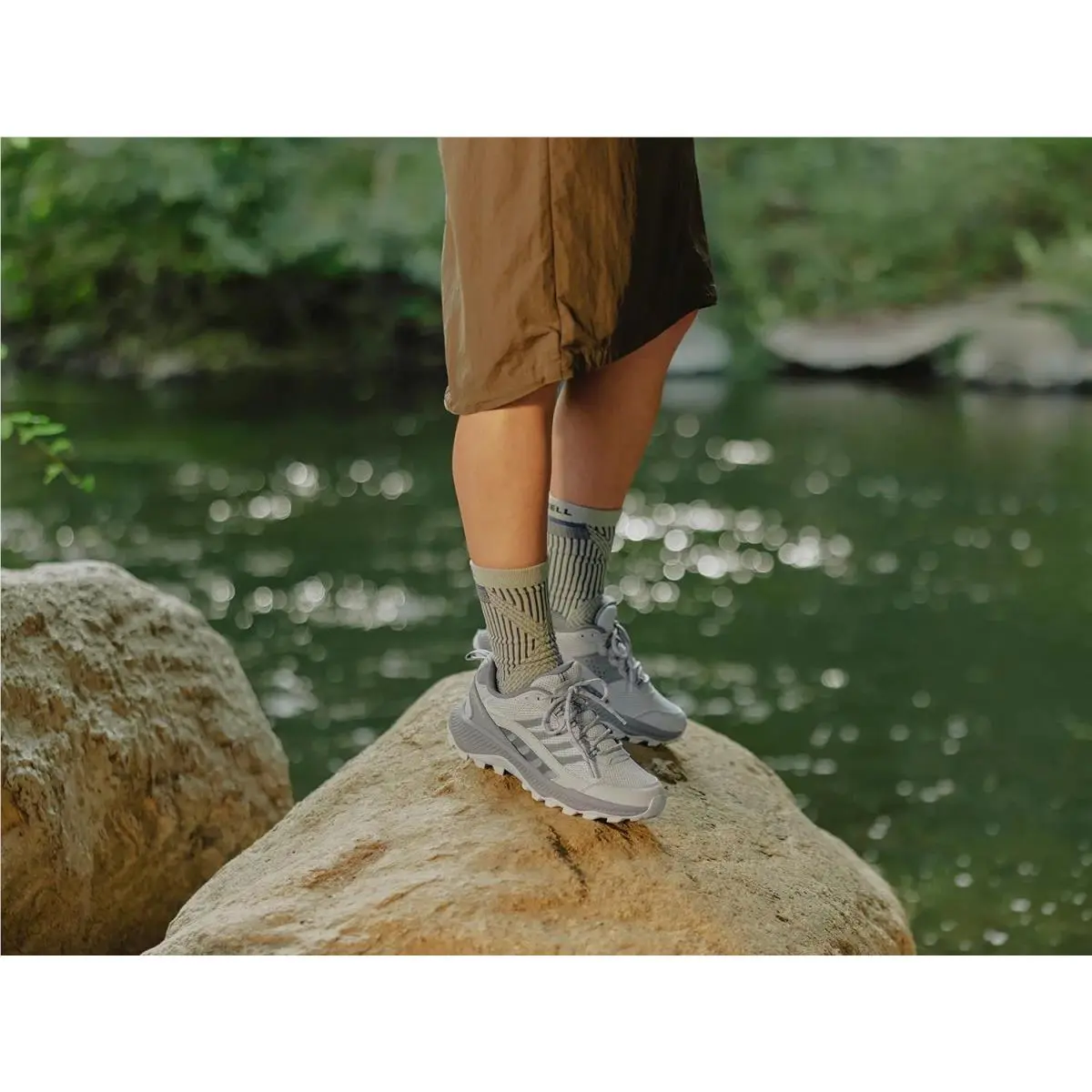 Merrell shoes - Eggshell/Light Blue 25