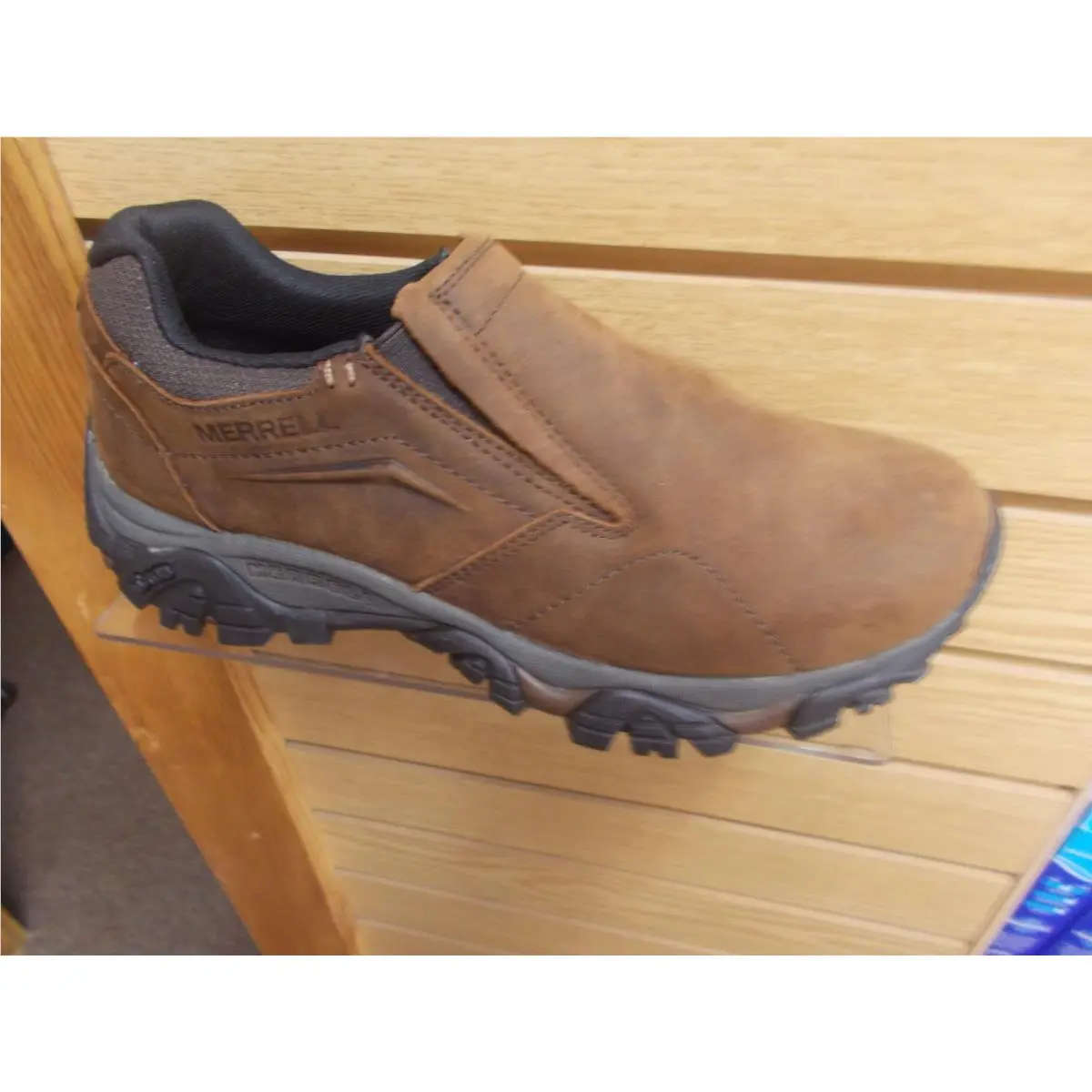 Merrell Men`s Moab Adventure Moc J91837 Leather Dark Earth Brown Med Width