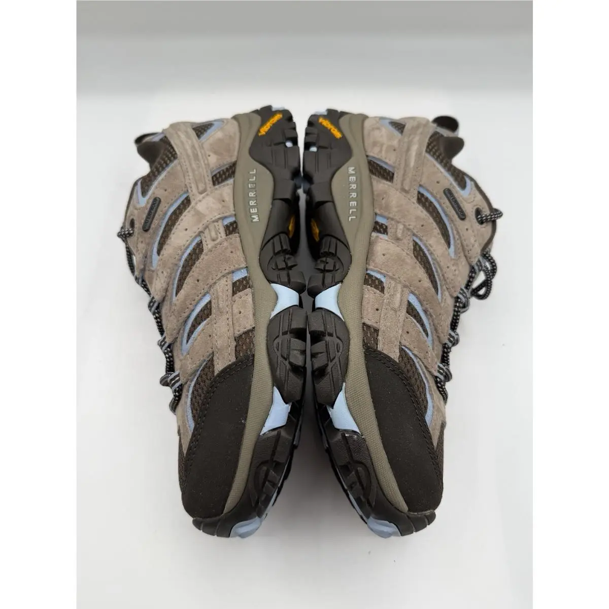 Merrell shoes - Merrell Moab 2 WP - Moab - J99776 - Brindle W/ Lite Blue Accents (UPC: 0884506919963) 8