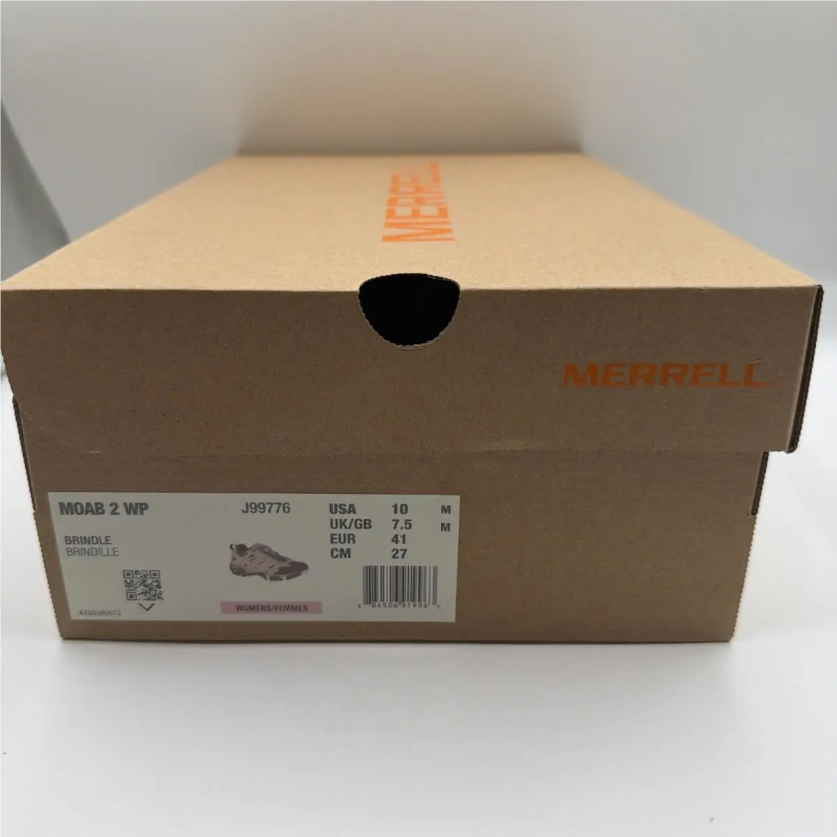 Merrell shoes - Merrell Moab 2 WP - Moab - J99776 - Brindle W/ Lite Blue Accents (UPC: 0884506919963) 11