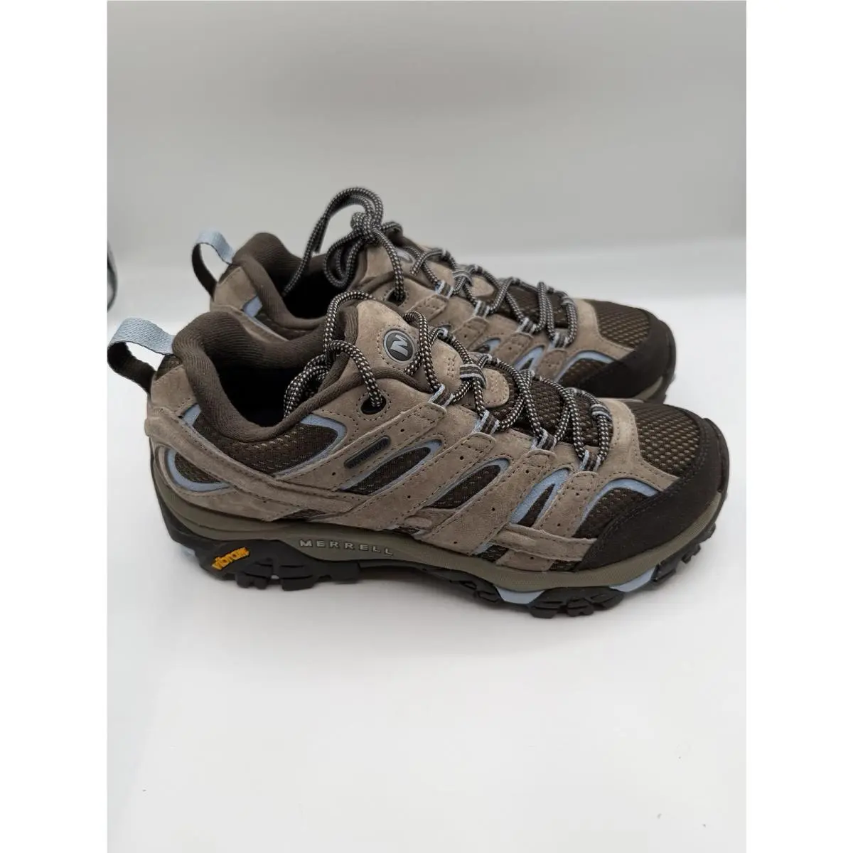 Merrell shoes - Merrell Moab 2 WP - Moab - J99776 - Brindle W/ Lite Blue Accents (UPC: 0884506919963) 5