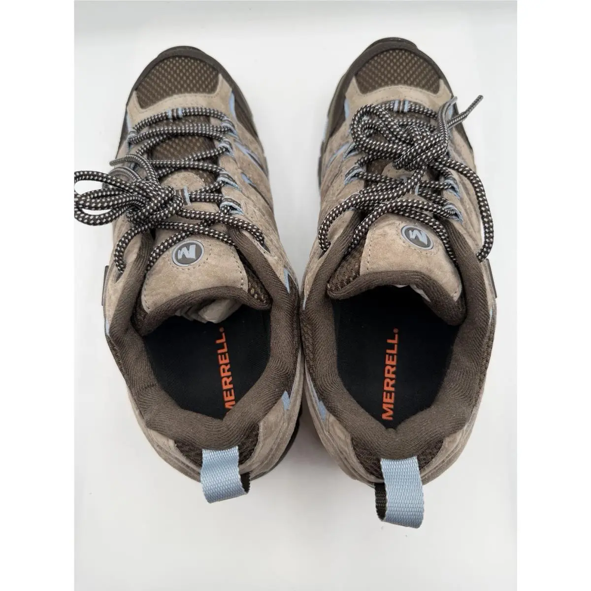 Merrell shoes - Merrell Moab 2 WP - Moab - J99776 - Brindle W/ Lite Blue Accents (UPC: 0884506919963) 6