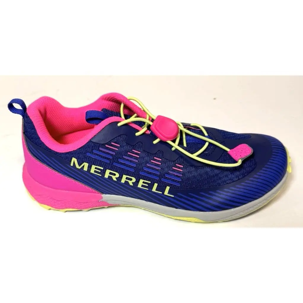 Merrell Agility Peak 6M Cobalt Blue Pink Hiking Trail Running Shoes Sneakers