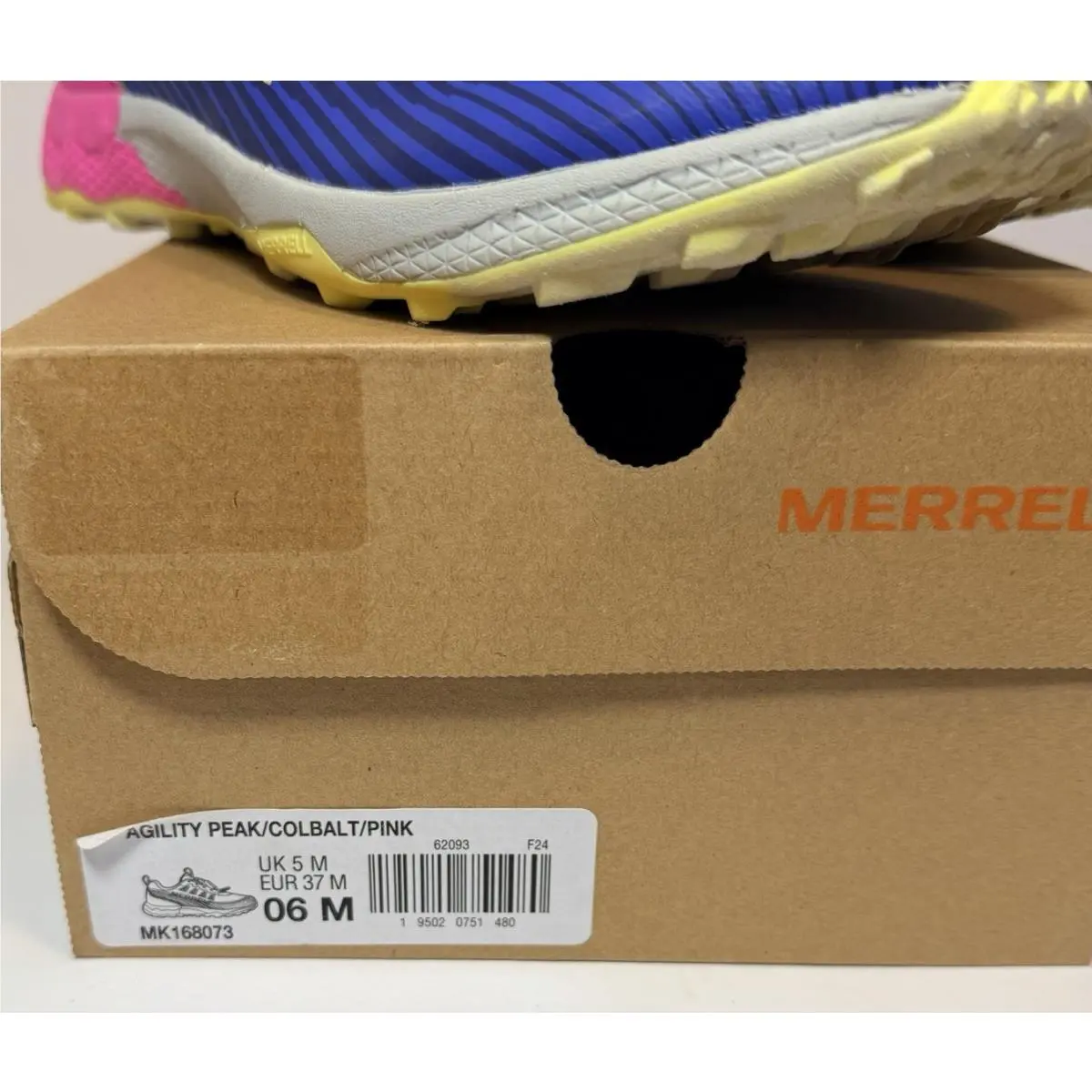 Merrell shoes - Merrell Agility Peak - Agility Peak - Blue 7