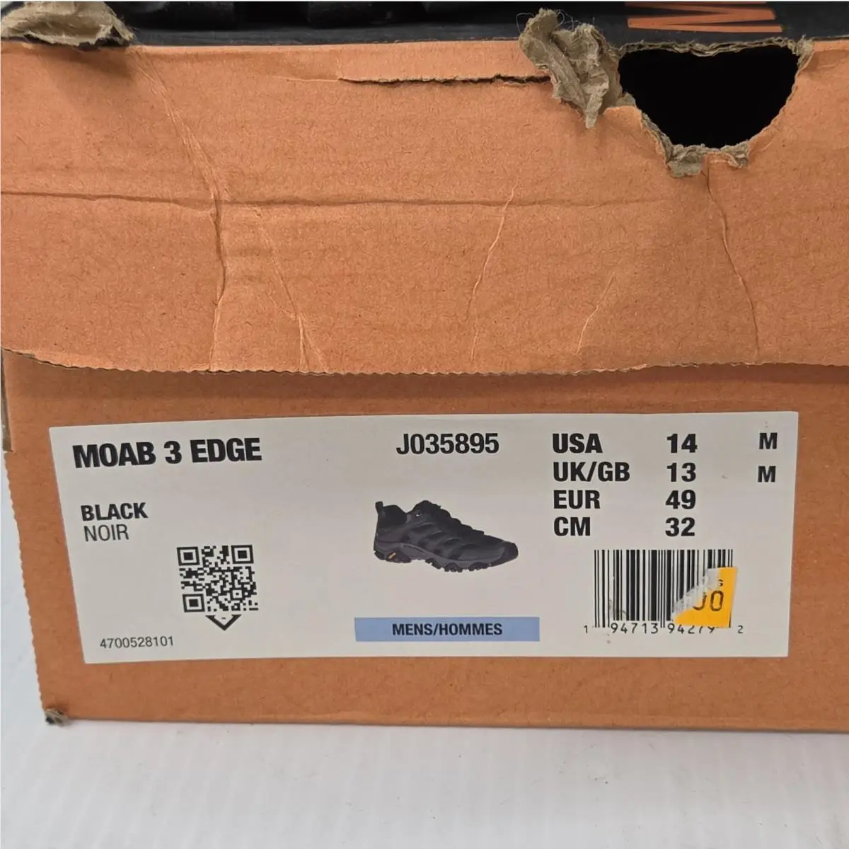 Merrell shoes - Merrell Moab 3 - Moab - J035895 - Black 4