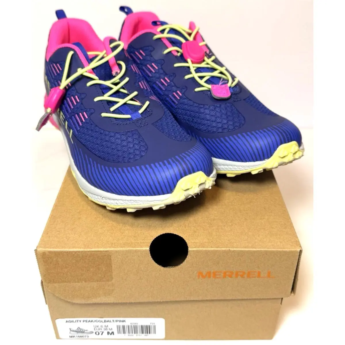 Merrell shoes - Merrell Agility Peak - Agility Peak - Blue 5