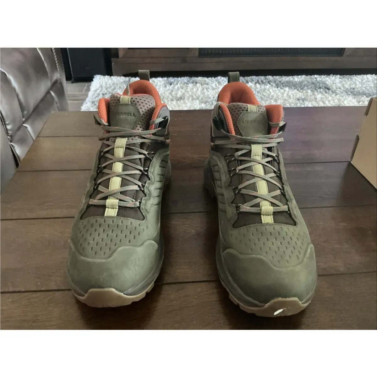Merrell shoes - Merrell Moab Speed 2 - Moab Speed - Green (UPC: 195020347157) 1