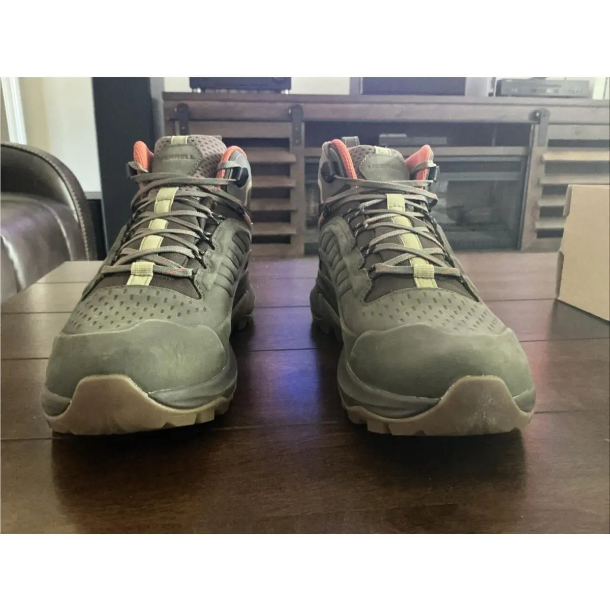 Merrell shoes - Merrell Moab Speed 2 - Moab Speed - Green (UPC: 195020347157) 2