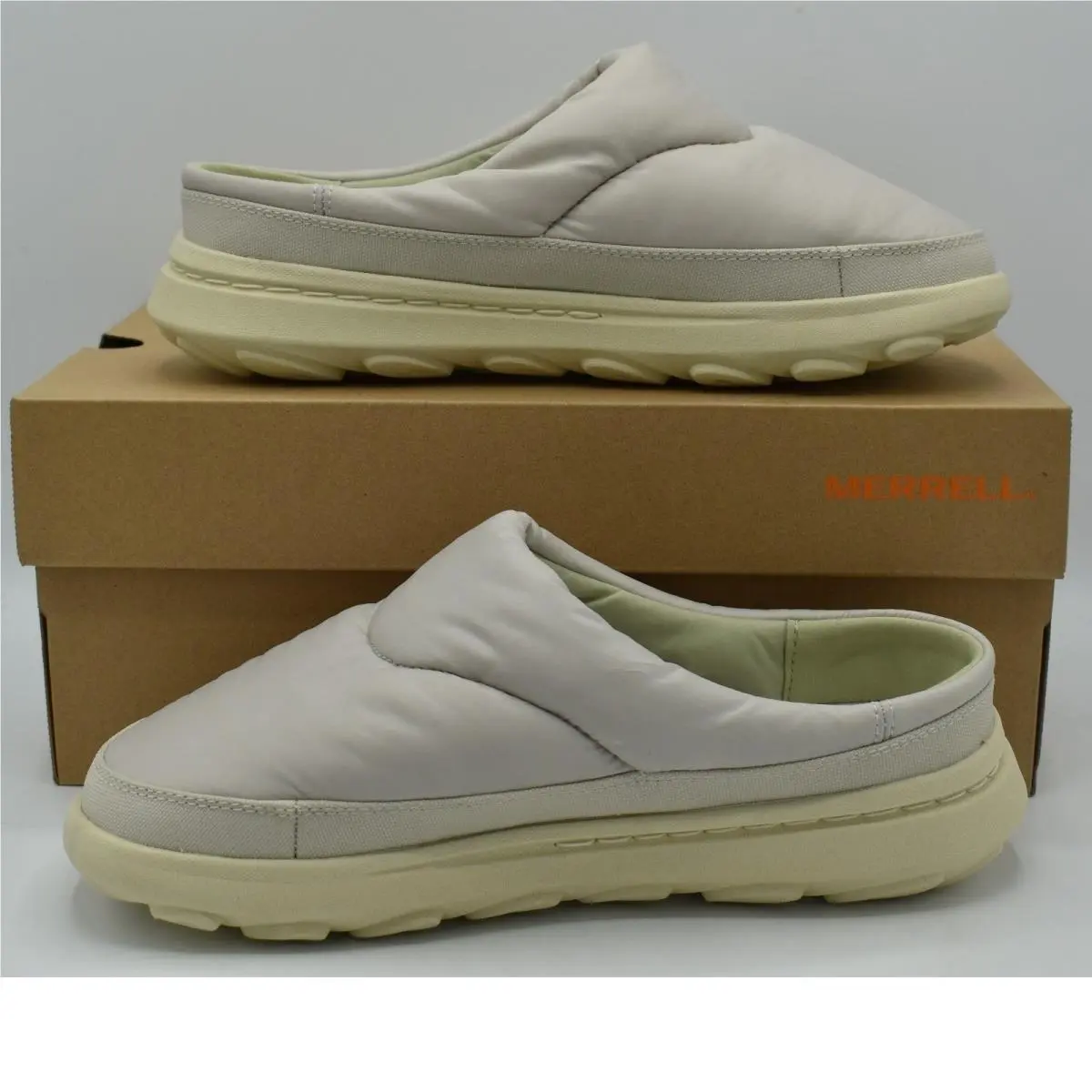 Merrell shoes - Hut Moc 2 Quilted Slide - Beige 8
