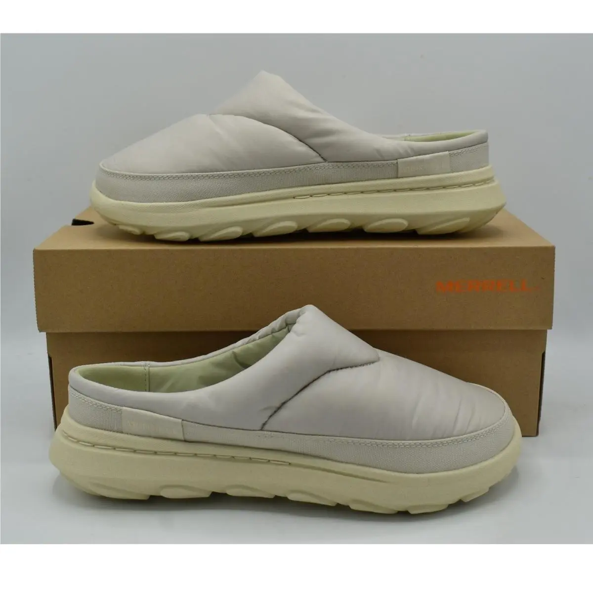 Merrell shoes - Hut Moc 2 Quilted Slide - Beige 7