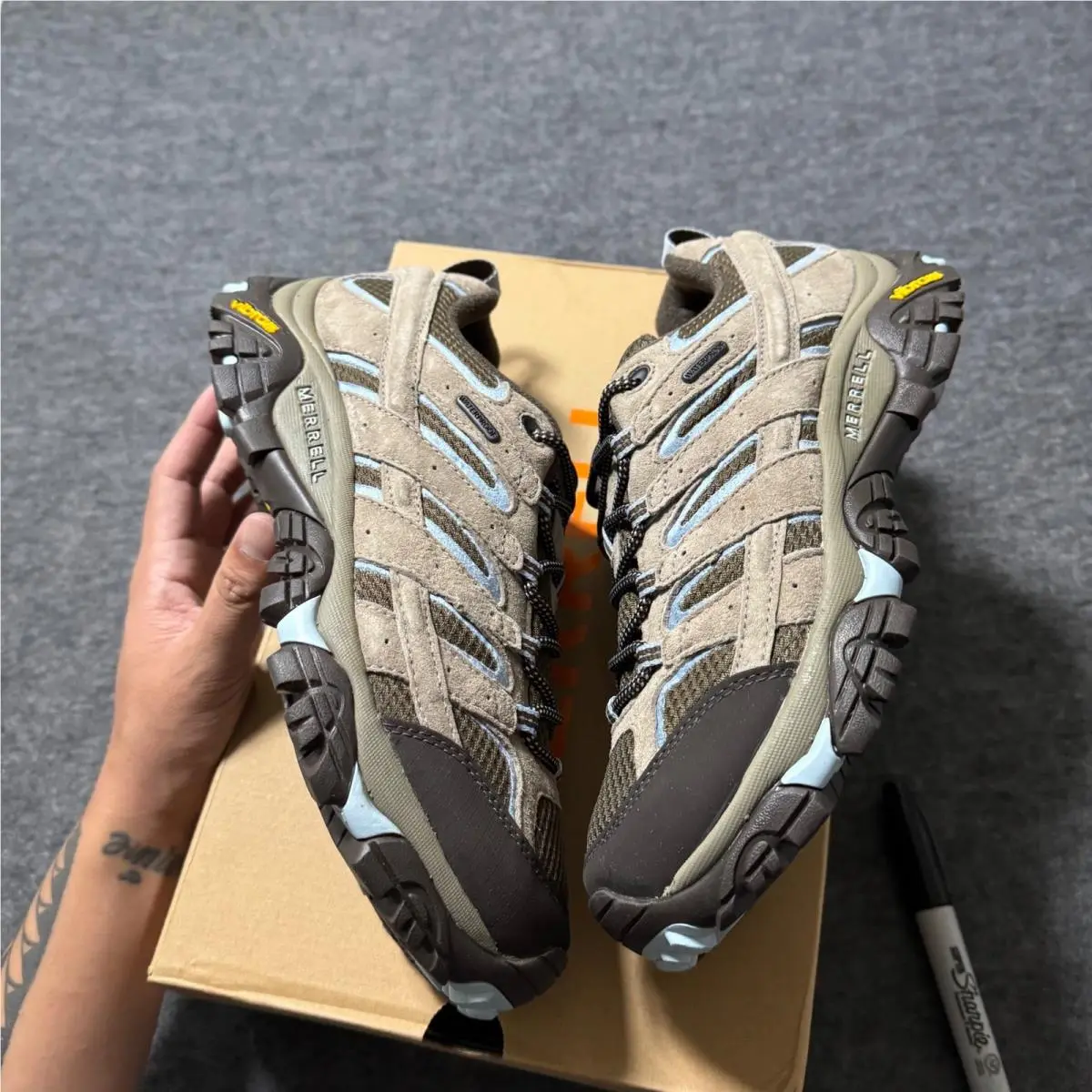 Merrell shoes - Moab 2 WP - Moab - Brown 0