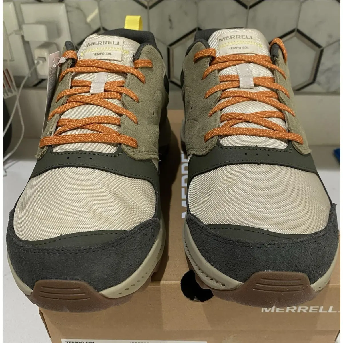 Merrell shoes - Merrelll Tempo Sol - Tempo Sol - Dark Moss 0