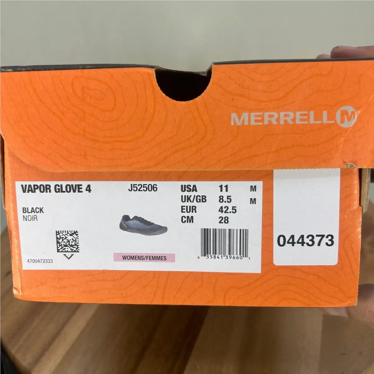Merrell shoes - Vapor Glove 4 - Vapor Glove - Black 0