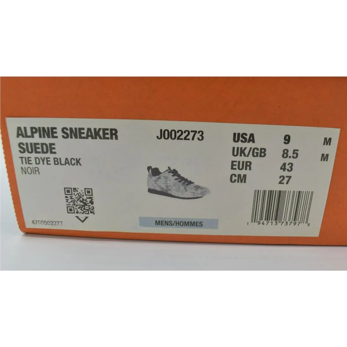 Merrell shoes - Merrell Alpine Tie Dye - Alpine Tie Dye - J002273 - Black (UPC: 194713737978) 9