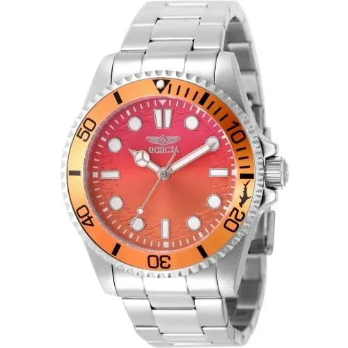 Invicta Pro Diver Men`s Quartz Watch 43mm Gradient Red/orange - 50933