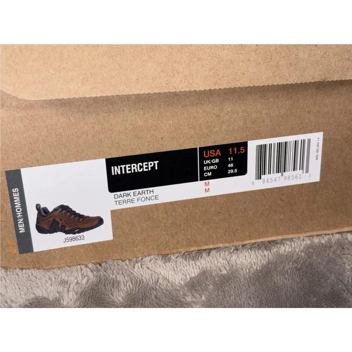 Merrell shoes - Intercept - Intercept - J598633 - Brown 21