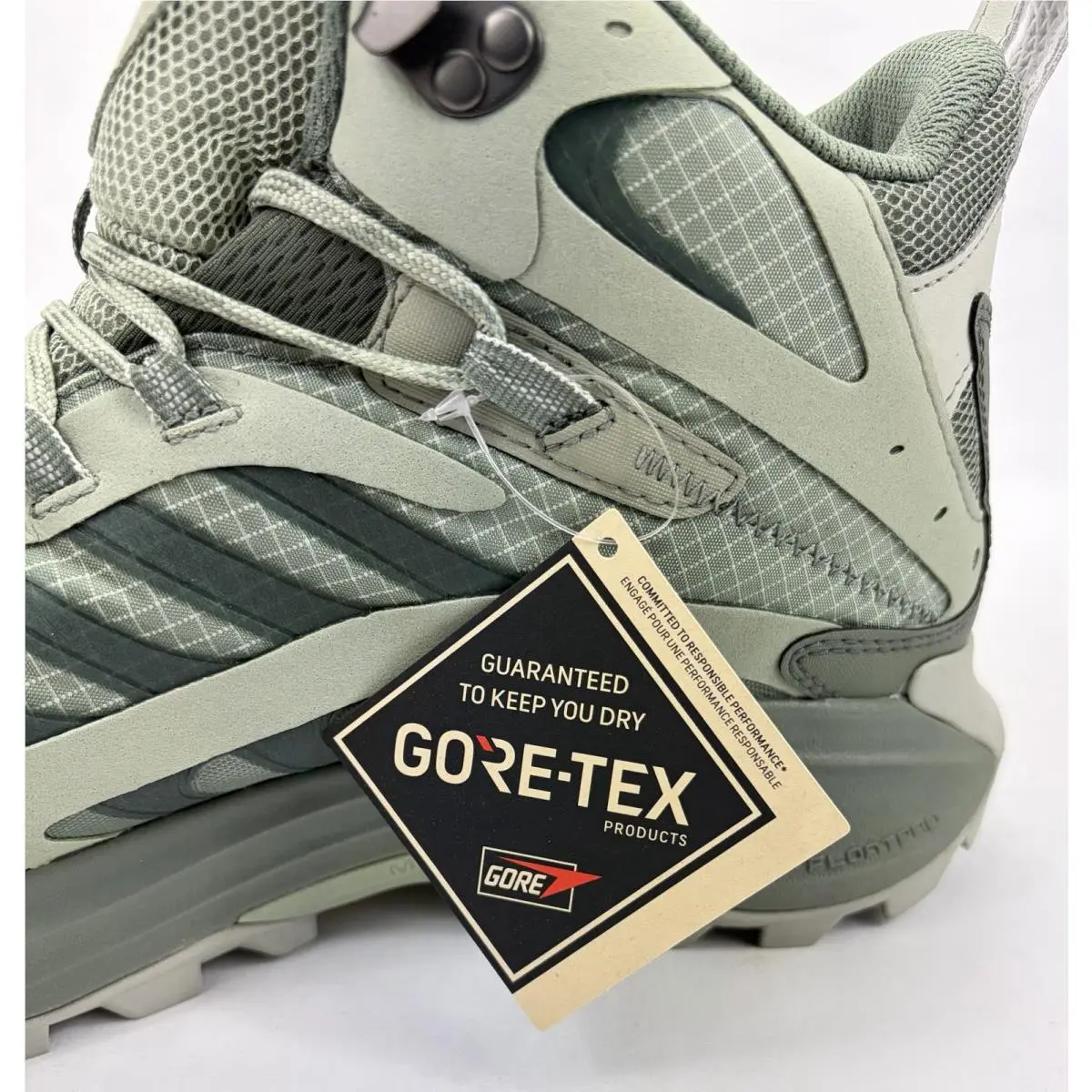 Merrell shoes - Merrell Moab Speed 2 Mid GTX - J00003461 - White Sage (UPC: 195021563471) 8