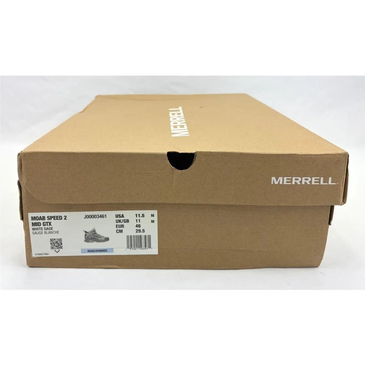 Merrell shoes - Merrell Moab Speed 2 Mid GTX - J00003461 - White Sage (UPC: 195021563471) 11