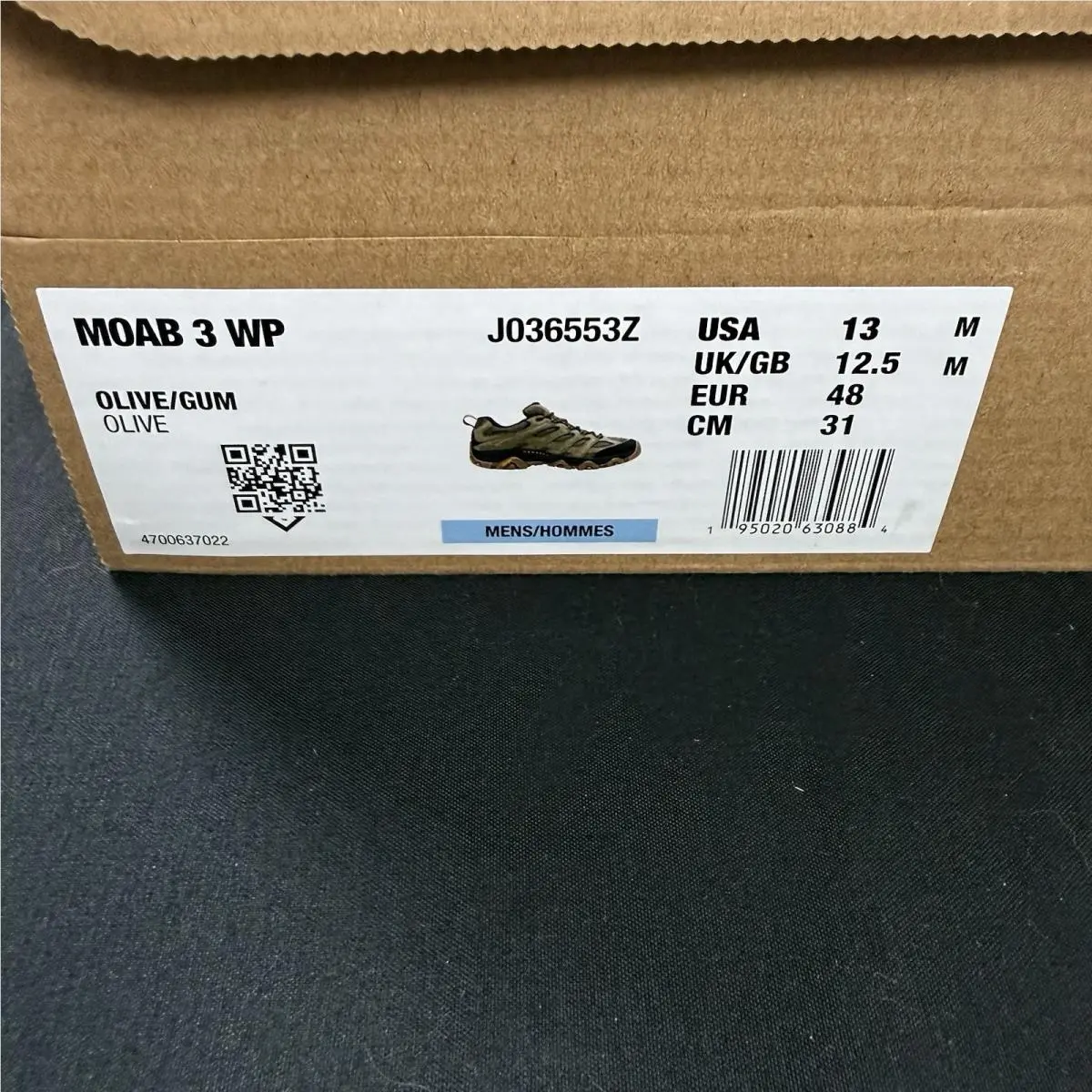 Merrell shoes - Merrell MOAB 3 - MOAB - Grey 7