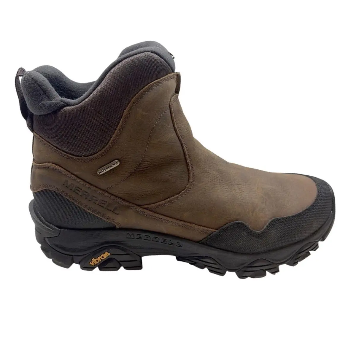 Merrell Mens 11.5 M Coldpack 3 Thermo Tall J037201 Waterproof Zipper Earth Boot