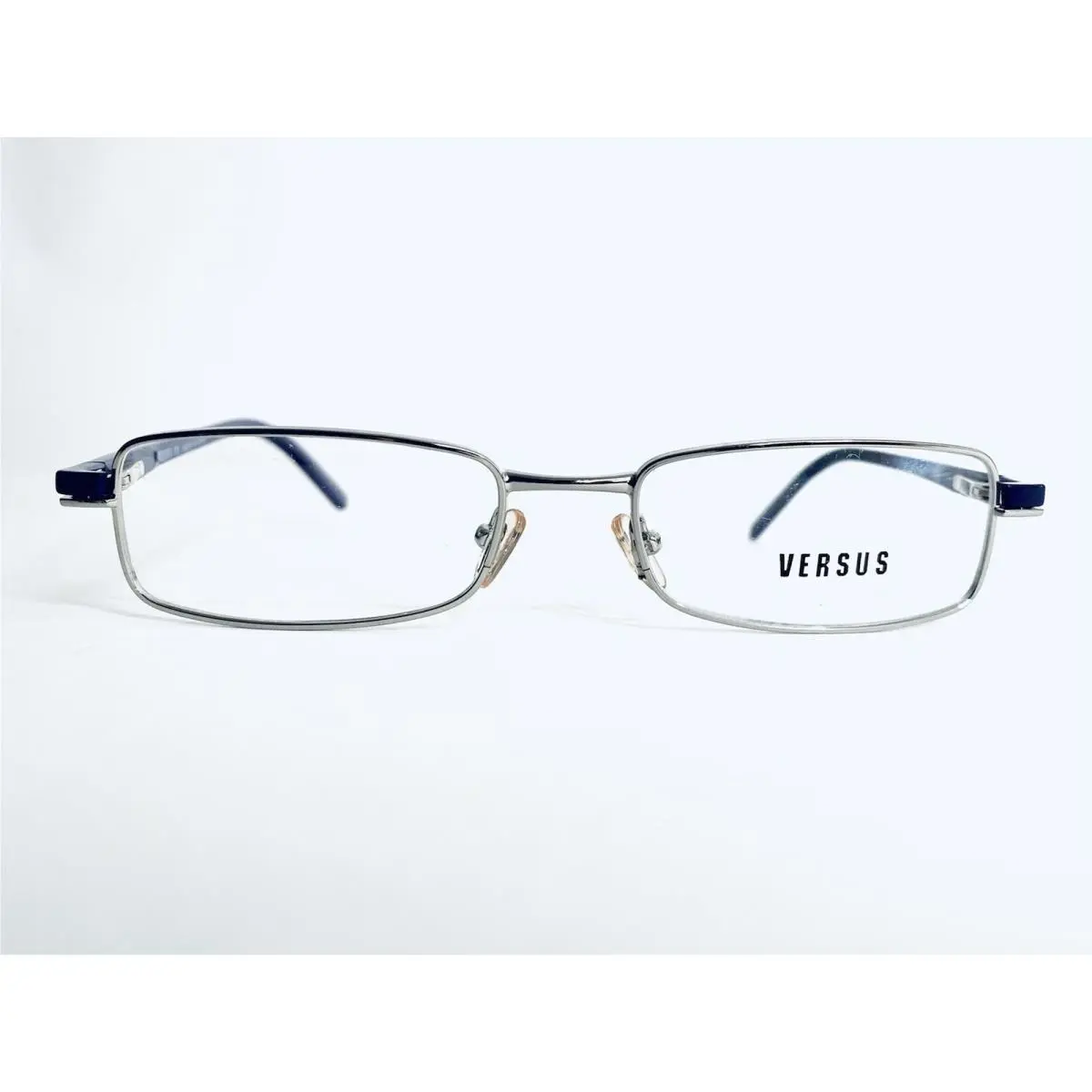 Versace Versus Silver Metal Glasses W Purple Temples Mod 7061 50 17 135