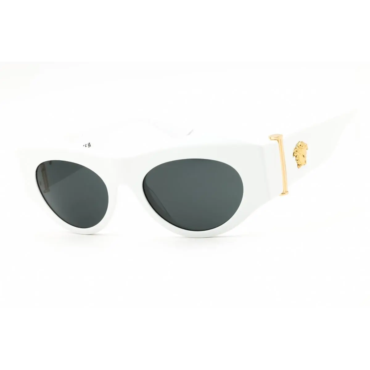 Versace VE4477U 545987 White/dark Gray 52-19-135 Sunglasses