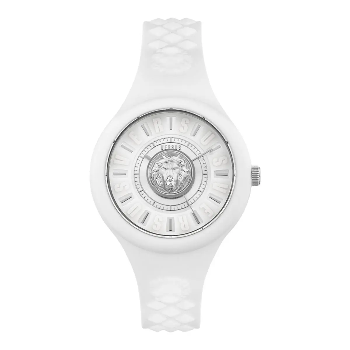 Designer Versus Versace Womens White 39mm Strap Fashion Wrist Watch
