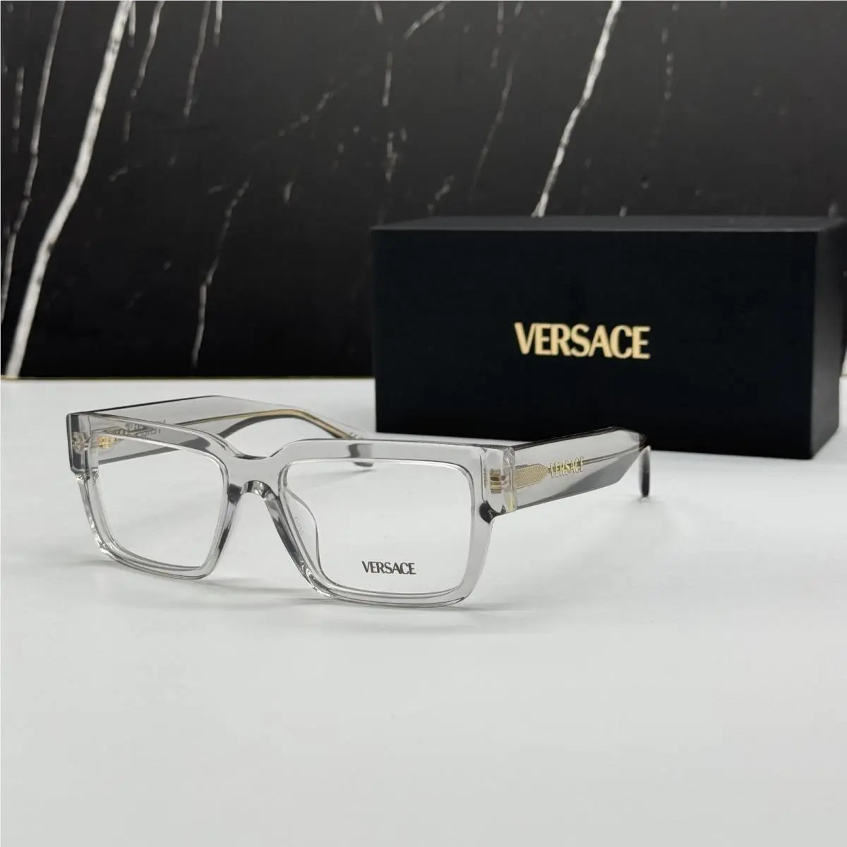 Versace VE3374U 5519 Clear Frames Men Eyeglasses