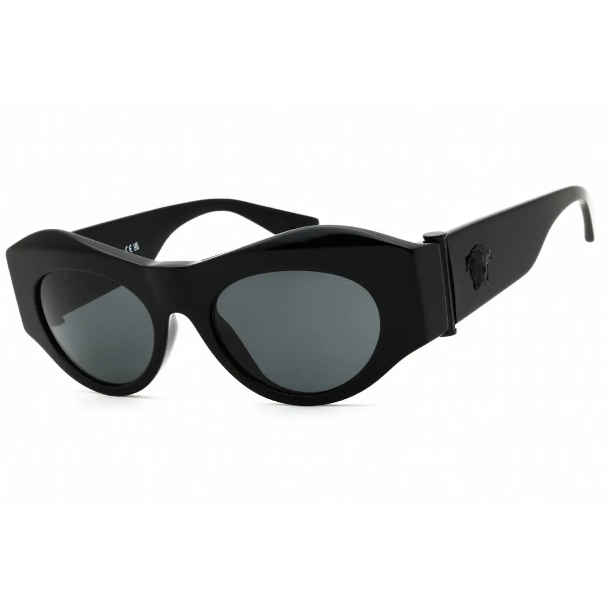 Versace VE4477U 536087 Black/dark Gray 52-19-135 Sunglasses