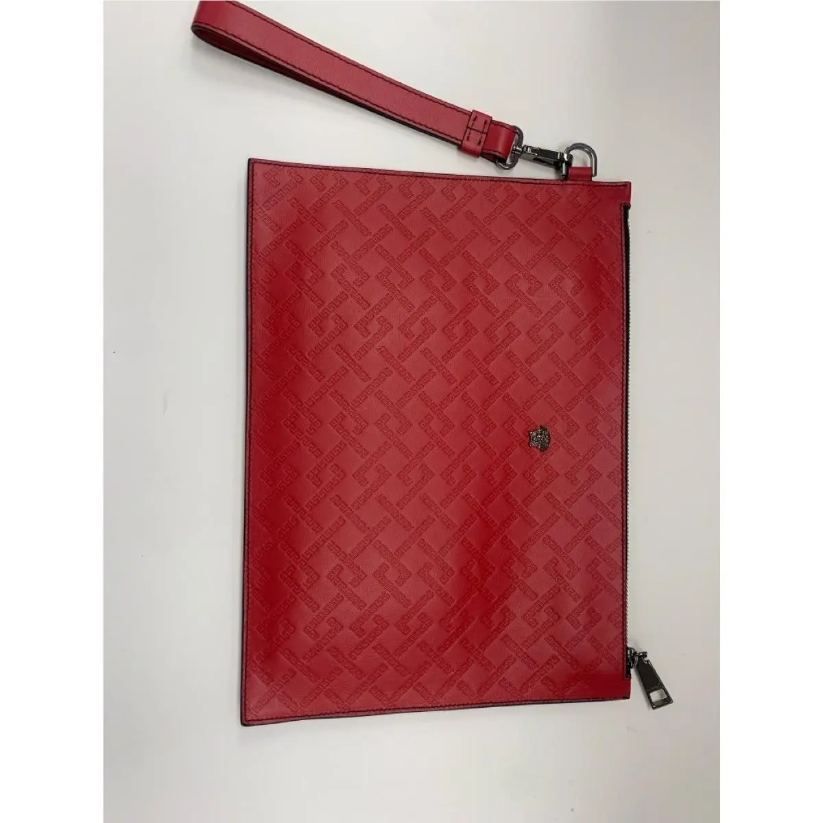 Versace Red Large Pouch Wristlet EZ9002870